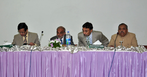 From Left to Right: Mr. Shabbir Hamza Khandwala, Chief Financial Officer, Mr. Irfan Siddiqui, President & CEO, Mr. Ariful Islam, Chief Operating Officer and Mr. Tasnimul Haq Farooqui, Company Secretary