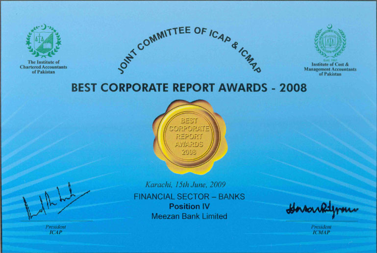 Best corp report 2009