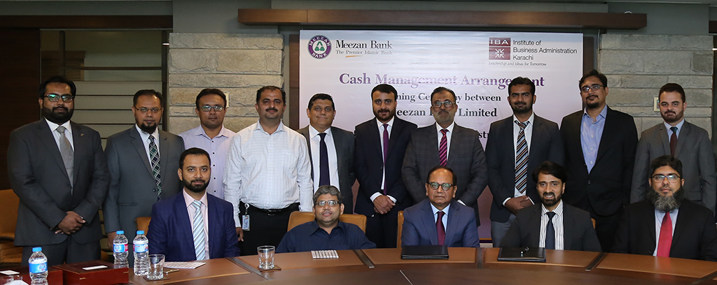 Meezan Bank & IBA sign agreement for Fee Collection