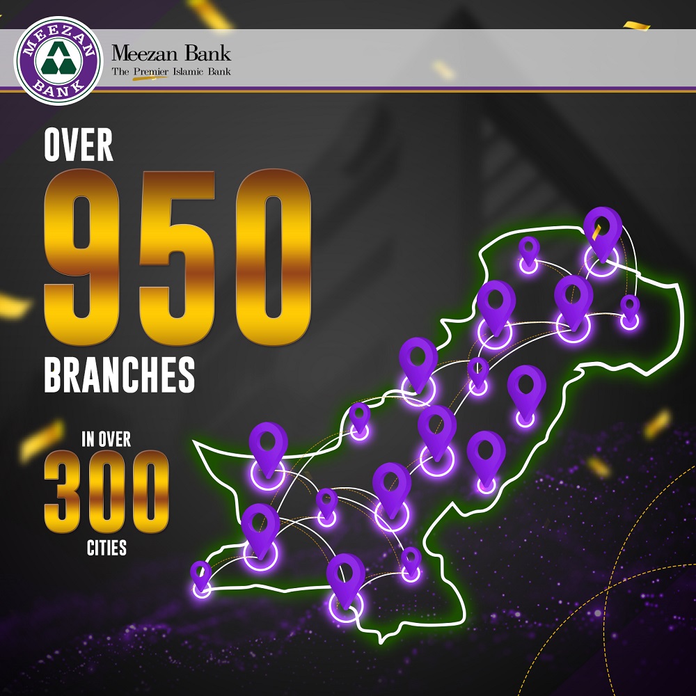 Meezan Bank Number of Branches